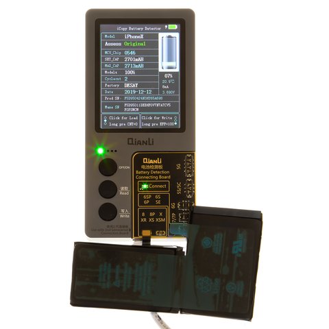 Аккумулятор для iPhone X, Li-ion, 3,81 В, 2716 мАч, Original (PRC), original IC, #616-00351/616-00347 Превью 1