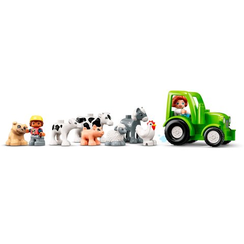 Конструктор LEGO DUPLO Хлев, трактор и уход за животными (10952) Превью 5