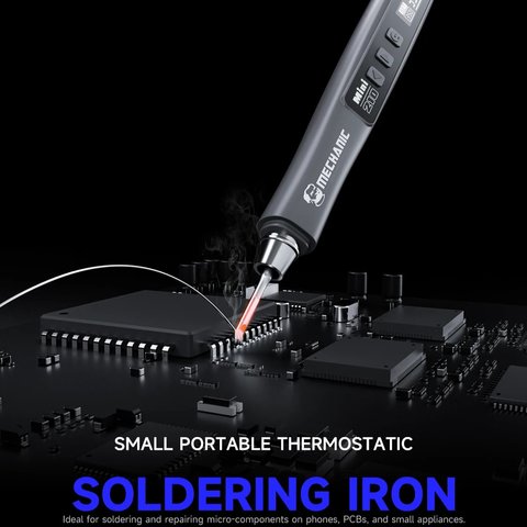 Паяльник Mechanic Mini210, 40 Вт, USB тип-C, портативний, PD Прев'ю 6