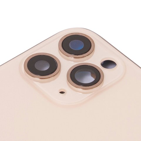 Carcasa puede usarse con iPhone 11 Pro, dorado, con botones laterales,  con sujetador de tarjeta SIM, matte gold Vista previa  1