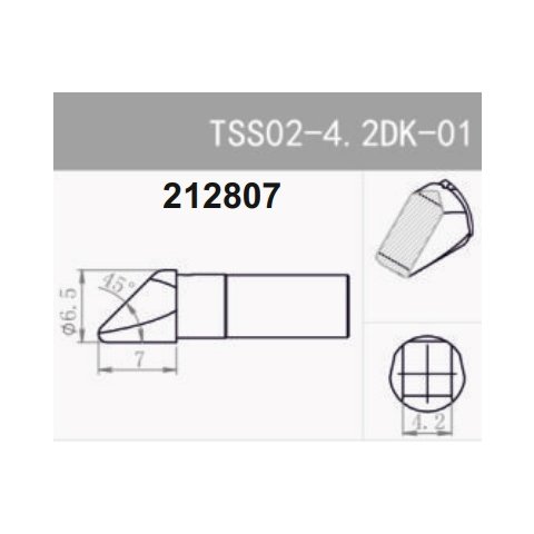 Паяльное жало Quick TSS02-4.2DK-01 Превью 1