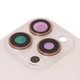 Housing Back Cover compatible with iPhone 16 Pro, (white and gold, with camera lens, Original (PRC), desert titanium) Preview 1