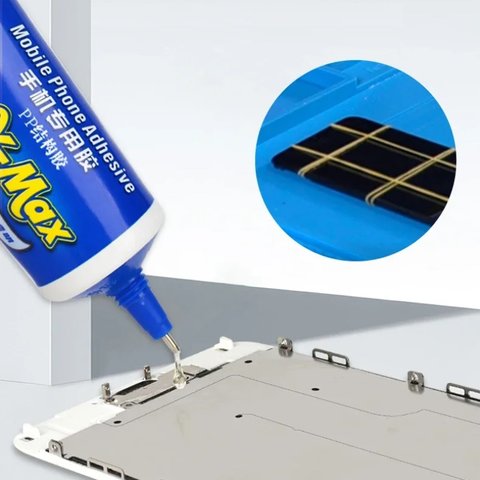 Adhesivos sellador Mechanic X-MAX, para pegar pantallas táctiles, LCD, 15 ml, transparente, Уцінка! Vista previa  2