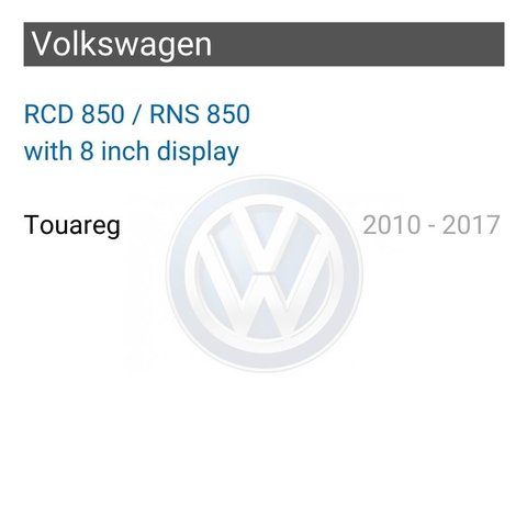 Беспроводной CarPlay и Android Auto адаптер для Volkswagen Touareg (8.0 дюймов) Превью 1