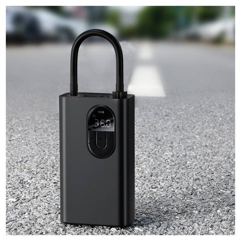 Компрессор Baseus Energy Source Inflator Pump, черный, 54 Вт, 5-150 PSI, #CRNL040001 Превью 1