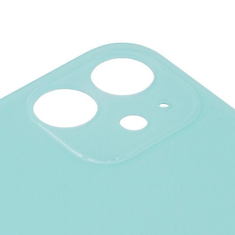 Panel trasero de carcasa puede usarse con iPhone 11, verde, no es necesario desmontar la cámara, Original (PRC), big hole Vista previa  1