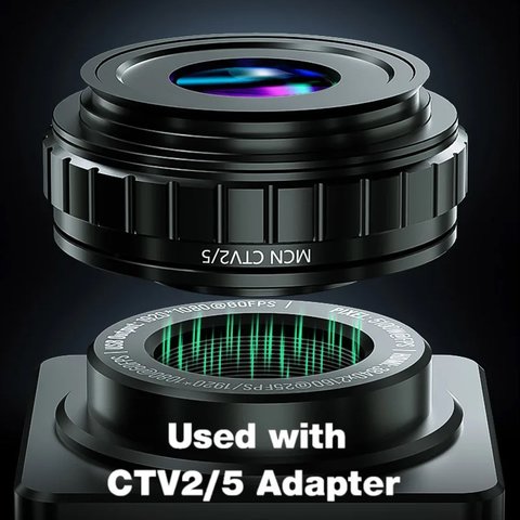 Cámara ocular Mechanic MOS-510, para microscopio, 4K Vista previa  4