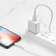 USB кабель Hoco X37, USB тип-A, Lightning, 100 см, 2,4 А, білий, #6931474710499 Прев'ю 3