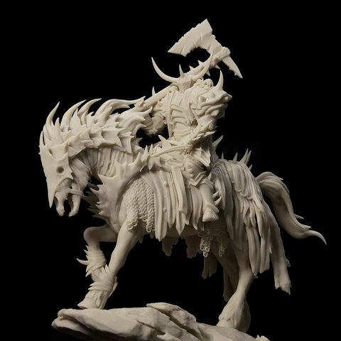 Фотополимерная смола для 3D-принтера ELEGOO 8K Vanilla (водосмываемая), 1 кг Превью 3