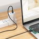 USB кабель Hoco X83, USB тип-C, USB тип-A, 100 см, 3 A, чорний, #6931474770905 Прев'ю 3