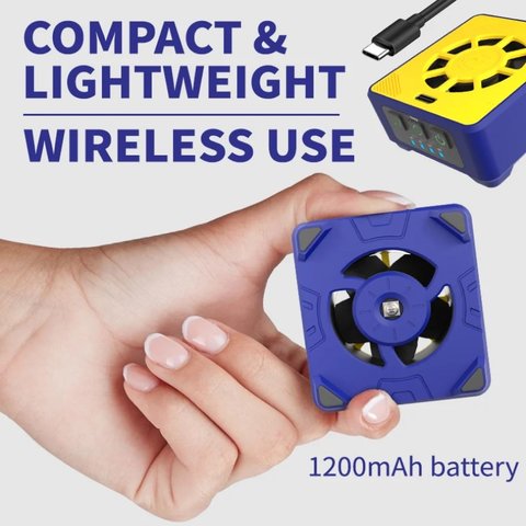 Ультрафиолетовая лампа Mechanic CUV-3, с таймером, с вентилятором, с аккумулятором Превью 4