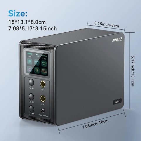 Апарат точкового зварювання AWithZ P60F, 29,2 кВт, з подвійною ручкою WP240 Прев'ю 8