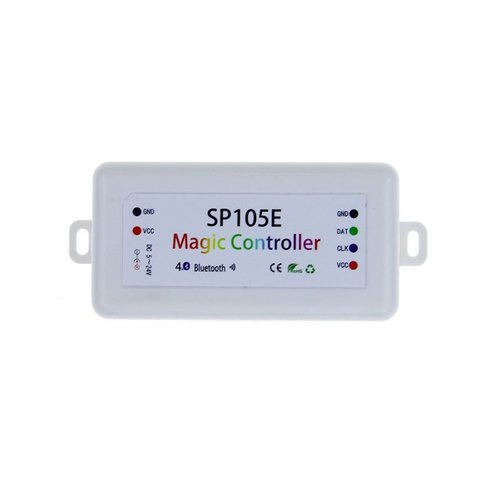 Контроллер с Bluetooth-управлением SP105E (RGB, WS2801, WS2811, WS2812, WS2813 5-24 В) Превью 1