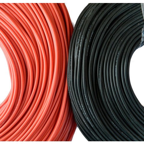 Провод в силиконовой изоляции 28AWG, 0,08 мм², 1 м, черный Превью 1
