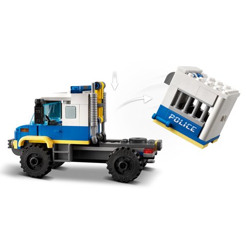 Конструктор LEGO CITY Транспорт для перевозки преступников (60276) Превью 4